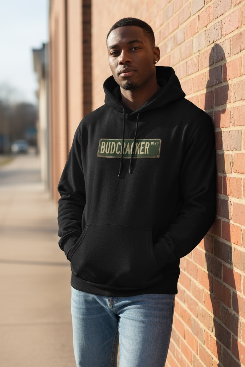 Budcracker Blvd. New Era Logo Hoodie